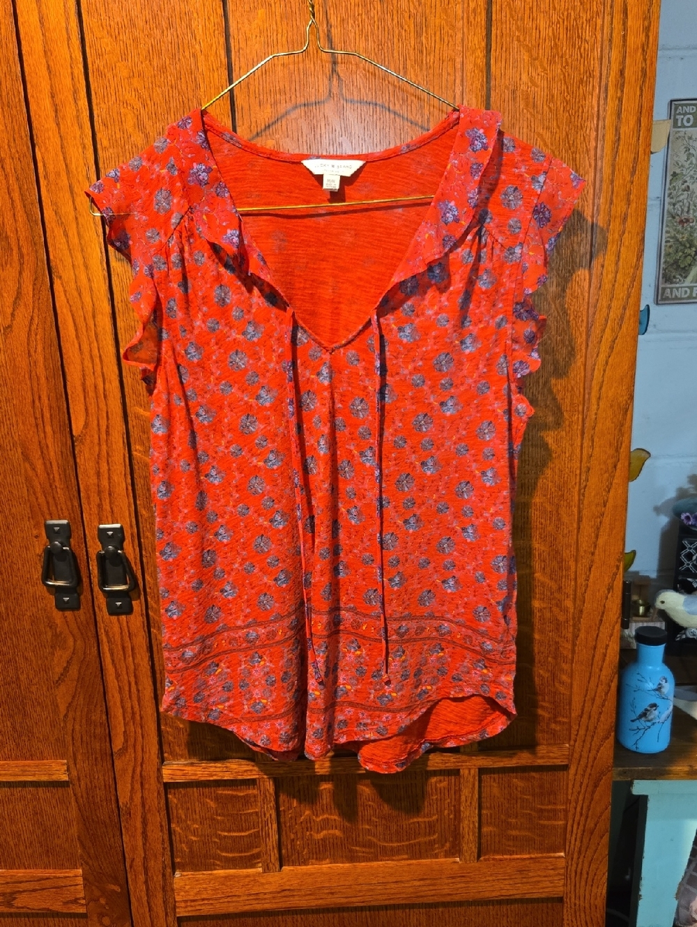 Size Medium Lucky Brand Blouse
